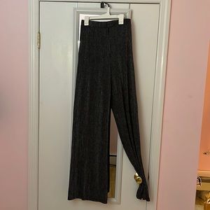 Small sparkle black pants